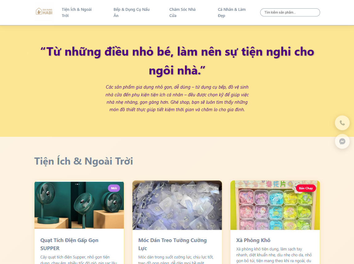 Đồ gia dụng Habi